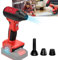 Für Einhell 18V Power X Change Lithium Batterie Antriebs Jet Trockengebläse, 130000 U/min Druckluft Duster, 4 Gear Einstellbare Luftduster, Jetlüfter Mini Gebläse für Werkzeuge, Auto, Computer