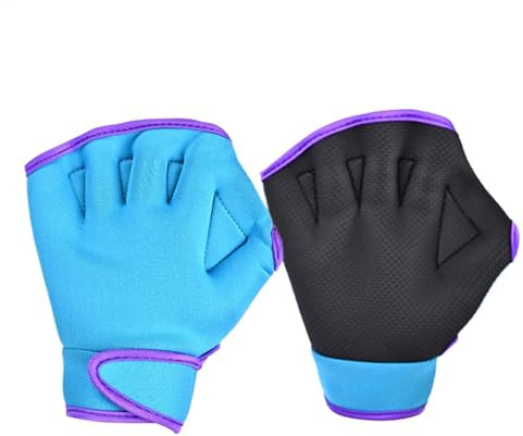 Schwimmhandschuhe für Damen | Schwimmhandschuhe aus Gummi – Gummi-Fäustlinge, Tauchausrüstung für den Oberkörper, widerstandsfähiges, wasserabweisendes Training