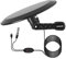 Eighosee Antenna TV Amplificata per Interno/Esterno con Coassiale di Alta Qualità da 10 Metri
