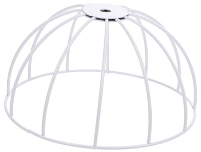 Garneck Marco de Lámpara Colgante de Hierro DIY para Pantallas de Lámparas Soporte para Techo para Proyectos de Iluminación Restaurantes y Cafés