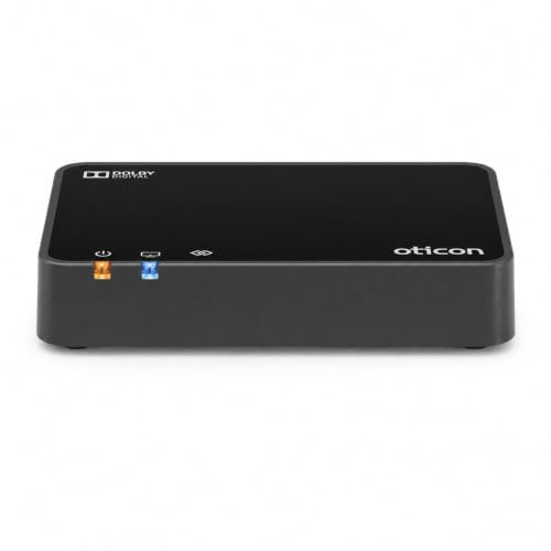 Oticon TV-adapter 3.0 – kompatibel med Oticon Intent, Real, More, OPN, Engage, Siya, Xceed, Own, Zircon and Play PX hörapparater