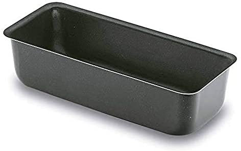 Lacor 68831 Moule à Cake Aluminium Antiadhésiférent 30 cm, Noir
