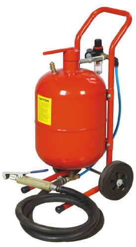 Varan Motors - NESB-01-1 Sabbiatrice da 19 Litri a perle, sabbiatrice portatile