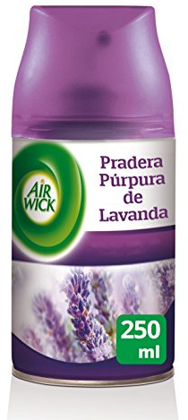 Air Wick – Freshmatic Max, Ladekabel Spray Schalter, Raumduft, Lavendel in Blume – 2 Nachfüller-250 ml [500 ml]