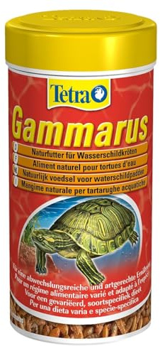 ReptoDelica Gammarus Turtle Food - Cibo naturale a base di gamberetti d'acqua dolce interi, lattina da 250 ml