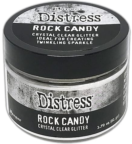 Ranger Tim Holtz Distress Stickles Dry Glitter, 3-Ounce, Clear Rock Candy