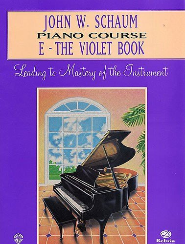 John W Schaum: Piano Course E The Violet Book - Sheet Music