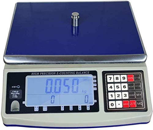 Balance électronique multifonctionnelle, balance de comptage en acier inoxydable, adaptée aux magasins de fruits et légumes, aux supermarchés, aux magasins, Etc.