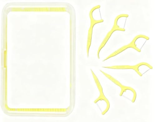 Dental Floss, Filo interdentale, Facile e semplice da usare, Filo interdentale, Pulizia dei denti (limone)
