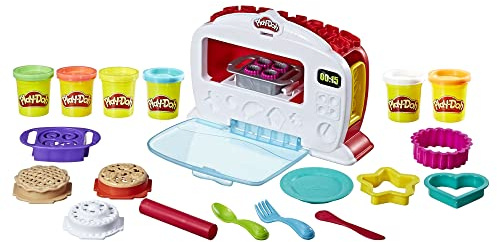 Play-Doh Kitchen Creations Magical Oven Play Food Set for Kids 3 Years and Up with Lights, Sounds, and 6 Non-Toxic Colors (Amazon Exclusive)
