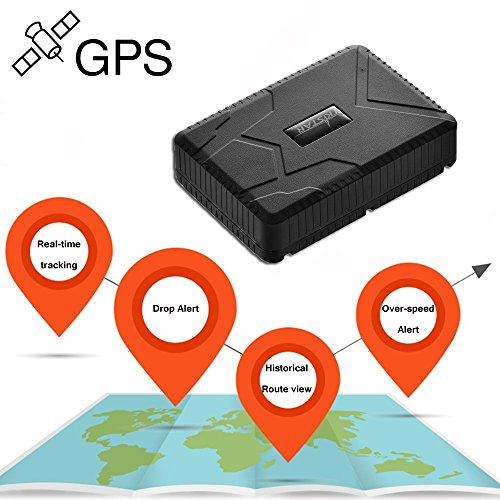 Localizzatore GPS Tracker TK915 forte magnete 10000 mah Big batteria ricaricabile/dispositivo magnetico e localizzazione globale in tempo reale per auto, moto e bagagli, contenitore, camion