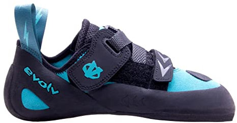EVOLV Kira Rock Climbing Shoes - Teal - 8.5 Women's