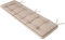 Bankkissen Bankauflage Auflage Kissen Polster Bankpolster Outdoor - Bankauflage Auflage für Bänke in Haus und Garten Sitzkissen - 180x50 cm Beige