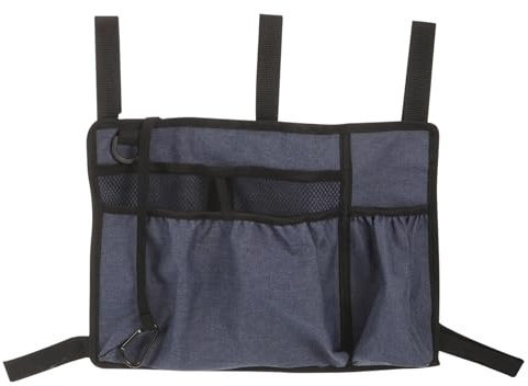 ERINGOGO 1stücke Seitentasche Aus Oxford Multifunktionale Aufbewahrung Für Rollatoren Kinderwagen Und Scooter Mit Praktischem Becherhalter Und Einfacher Anbringung