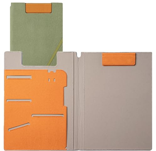 Porte-bloc format lettre A4, porte-bloc A4 avec étui pour écriture, dossier de notes infirmières, dossier de notes infirmières, classeur, tableau magnétique robuste pour