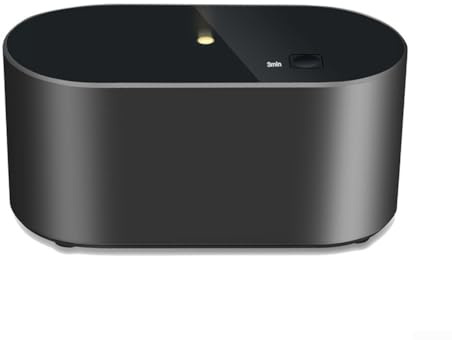 Durashmall Difusor de aroma inalámbrico, funciona con pilas, nebulizador portátil, ambiente relajante, dormitorio, oficina, spa, experiencia de fragancia, incluye cable USB (negro)