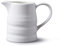 WM Bartleet & Sons 1750 T35 Porcelain Traditional Churn Jug 284ml, White