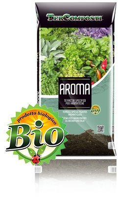 Tercomposti Aroma terriccio Terra per aromatiche 20 Litri