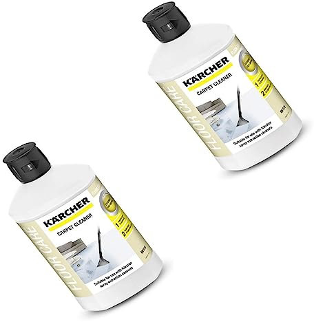 SOS Accessoire KARCHER - Set di 2 detergenti per tappeti e tappeti, 1 l, per aspirapolvere 6.295-771.0