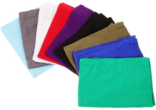 JECOMPRIS Lot de 9 Bandeaux Élastiques Tube pour Dreadlocks Unisexes, Chapeaux Tubulaires en Polyester Confortables et Antidérapants, Multi-usages pour Sommeil, Sport et Soins Peau