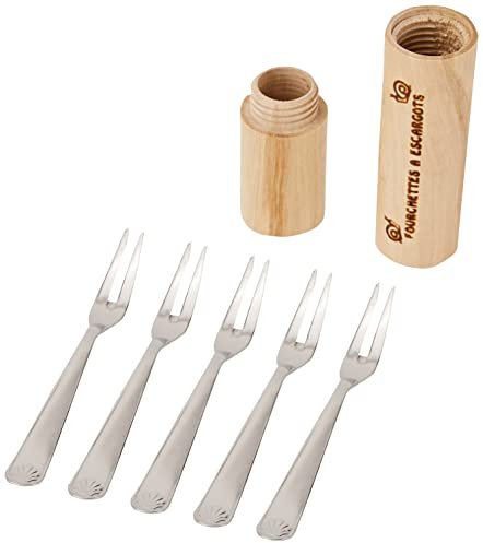 ROGER ORFEVRE 790430 Forchetta per lumache, Acciaio Inox, Neutro