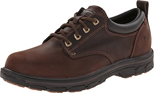 Skechers Men's Segment Search Oxford, Brown, 10 UK