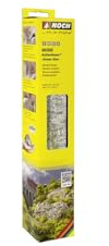 NOCH® Knitterfelsen® Seiser ALM, modello rocce, 45 x 25,5 cm, per scartamenti 0, H0, TT, N, ideale per diorami e paesaggistica