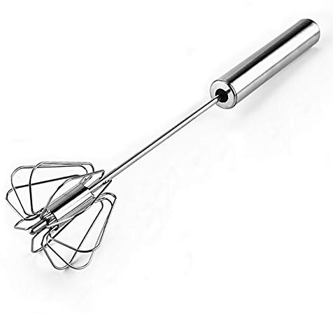 Agitazione multifunzione in acciaio inossidabile, frusta semiautomatica meccanica a molla, frullato di uova, crema schiumogena, lavabile in lavastoviglie, frullino per salsa, 1 pezzo, 26 * 6 * 6 cm