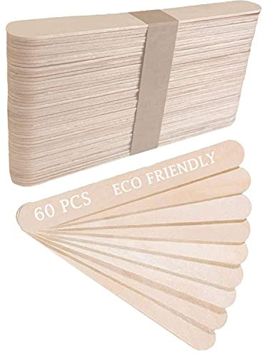 60 Pcs Eco Friendly Large Wooden Plant Pot Labels Markers Sign Tags for Garden Outdoor Indoor