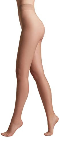 Conte elegant Sheer transparenta strumpbyxor för kvinnor - förstärkta tunna strumpbyxor för kvinnor extremt flexibla strumpbyxor - SUMMER 7 färg Naturlig storlek 3