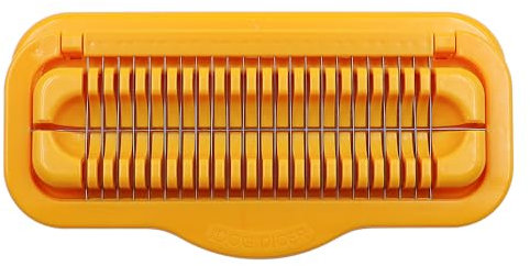 Alnicov Cortadora De Plátano Multiusos Segura, Cortadora De Plátano, Cortadora De Huevos para Huevos Duros, Cortadora De Fresas con Alambres De Acero Inoxidable Y Aluminio,