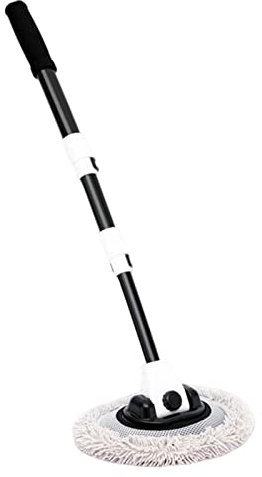 yybng Autowaschbürste, Autowaschbürste Mit Ausziehbarem Griff, Autobürsten Zum Waschen, Autowaschmopp Mit 3-teiliger Teleskopstange, Für Auto RV Trucks Wohnwagen Wohnmobil