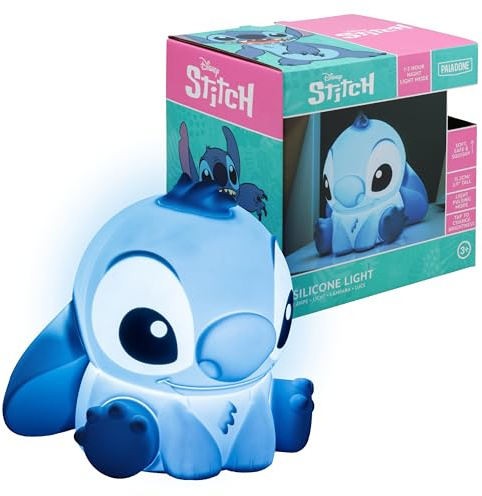 Stitch Squishy - Lampada da scrivania con licenza ufficiale Disney, decorazione e merce per la stanza dei giochi per ragazzi e ragazze, accessorio regalo per sala giochi e camera da letto, | Paladone