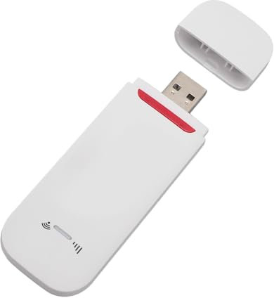 Modem WiFi USB 4G LTE, Dispositivi Internet Mobili da 500 Mbps con Slot per Scheda SIM, Supporta Fino a 10 Utenti, Mini Router Hotspot Portatile da Viaggio Ad Alta velocità per