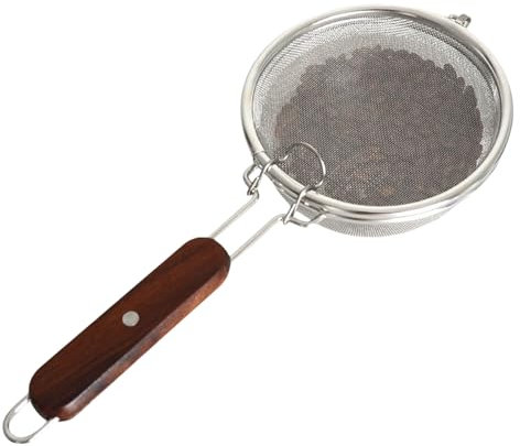 Tostadores de café, tostador de granos de café de acero inoxidable, herramienta manual de manivela, diseño fuerte y ligero, peso de 185 g, compacto, ideal para cocina, comedor, cafetería, picnic y uso