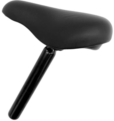 rockible Seggiolino per Bicicletta per Bambini, Sella Bici Comoda in Pelle PU Con 26 Cm Tubo Reggisella, Sella per Bici Da Equilibrio Impermeabile, Diametro Del Tubo 2,6 Cm