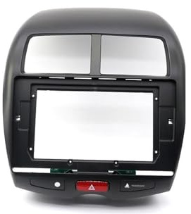 För Mitsubishi För ASX För Outlander För Sport Car Frame Fascia Adapter Android Radio Dash Fitting Panel Kit Radions fasciaram(9 INCH PCB)