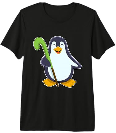 Pingüino Hockey sobre Hierba Palo de Hockey sobre Hierba Camiseta Premium