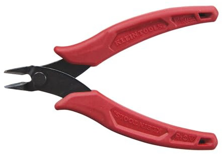 Flush Cutter, Lightweight, 5-Inch Klein Tools D275-5, Red