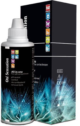 Oté (Ote) Sensation All-in-One - Soft Lens Solution (100ml)