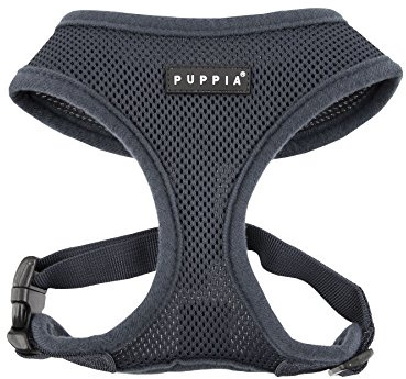 PUPPIA Arnés para Perros pequeños y medianos - Super Suave en Muchos Colores - también Puede usarse como arnés para Cachorros - arnés antitracción para Perros