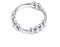 YADOCA 925 Sterling Silber Angst Ring für Damen Mädchen Stapelbare Ringe Spinner Bead Ringe Fidget Ring 8