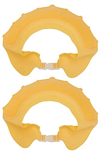 Beaupretty 3er-sets Kleinkind-duschhaube Zum Haarewaschen Baby-badehut Schützende Shampoo-kappe Für Die Ohren Für Jungen Und Mädchen 2 Stück X 3