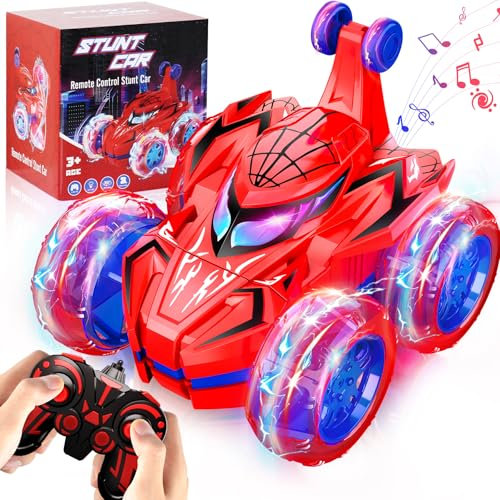 Ophy Ferngesteuertes Auto ab 3 4 5 6 7 8 Jahre,Spider Spielzeug,2.4GHz RC Auto mit Eingebautem Wiederaufladbarem Akku,Spielzeug Geburtstags Geschenke für Kinder,Monstertruck Junge Mädchen Remote Car