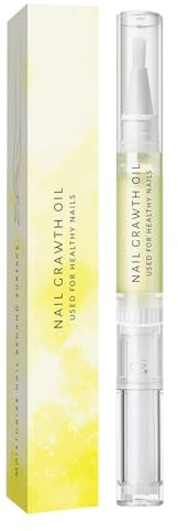 Huile de croissance des ongles – Applicateur de stylo à huile pour cuticules de 3 ml, accessoire de manucure et de pédicure, avec vitamine E, renforce, favorise une croissance saine