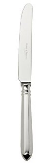 Robbe & Berking Couteau à dessert Navette (plaqué argent massif 150 g)