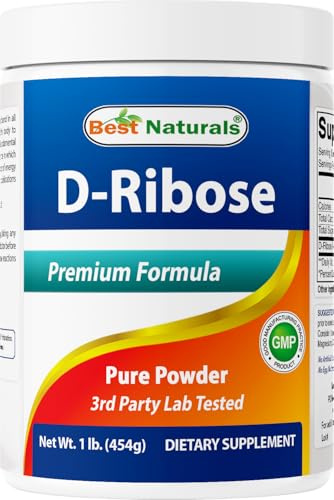 Best Naturals D-Ribose Powder 1 Pound (1 LB (Pack of 1))