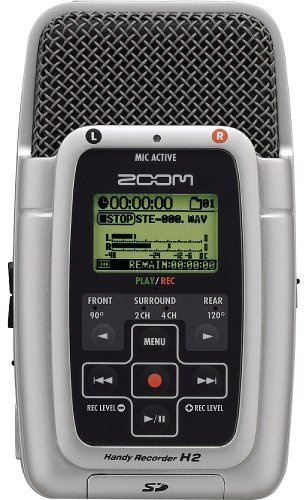 Zoom H2 Enregistreur Pratique avec Carte 4 Go