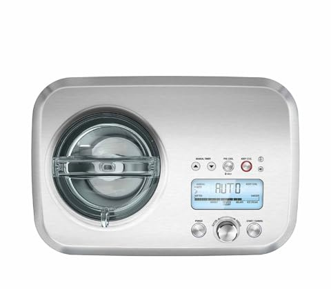 Breville Smart Scoop Ice Cream Maker BCI600XL, Brushed Stainless Steel