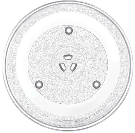 SPARES2GO 315mm Glass Turntable Plate for Kenwood Microwave Ovens